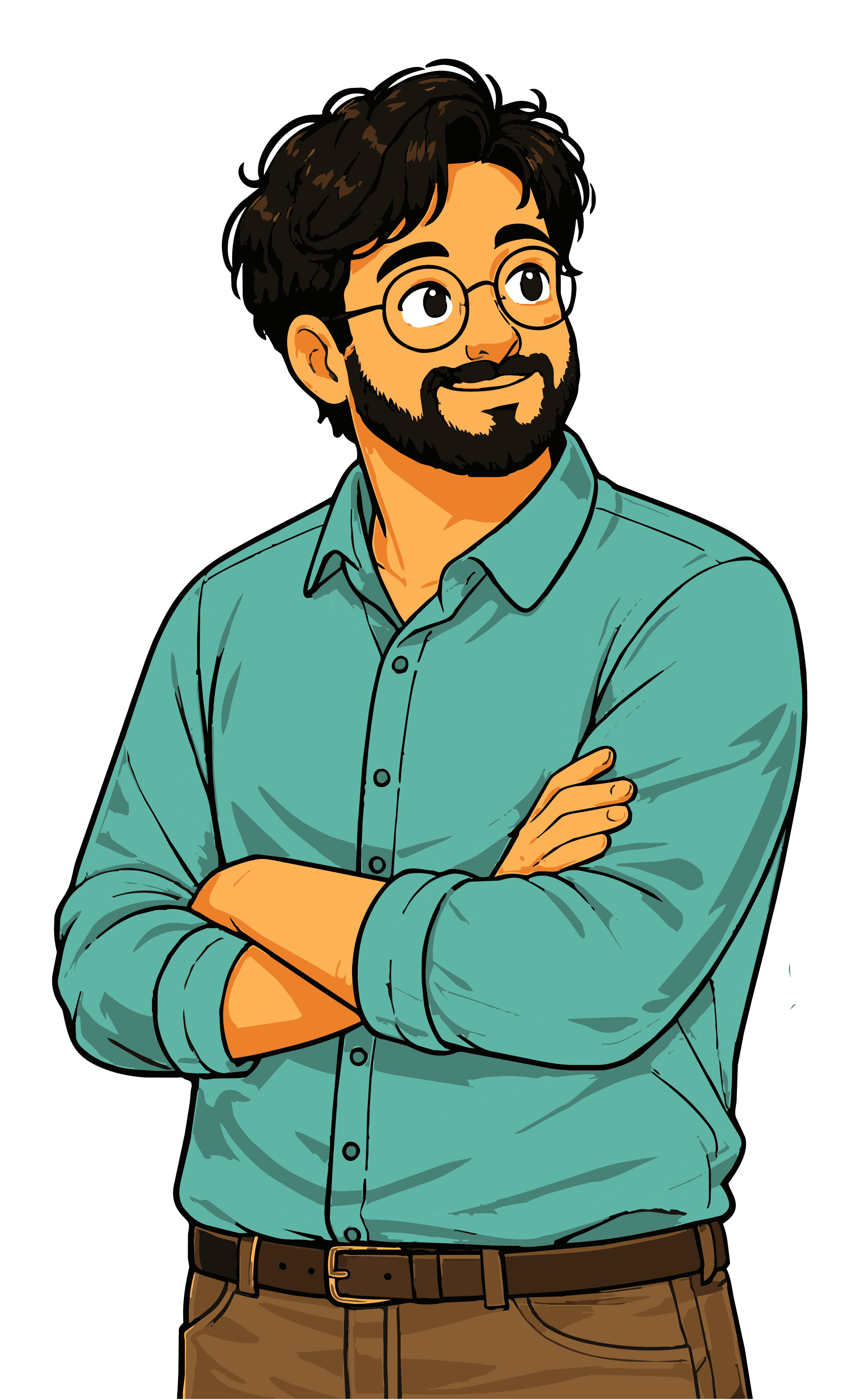 A HUGGED parent character ready to connect